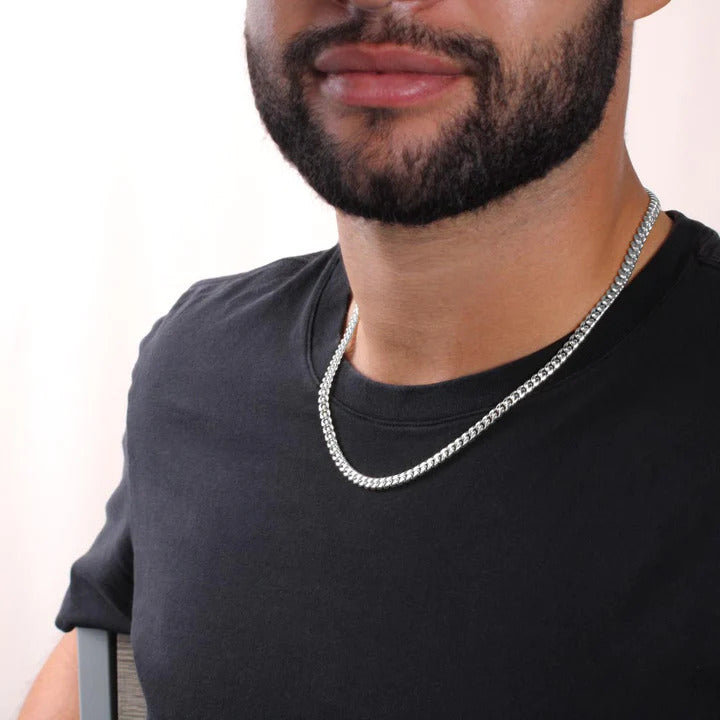 To My Man | Last Everything | Cuban Link Chain Necklace | Gift for Man