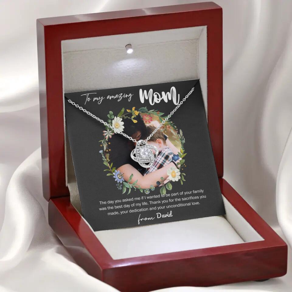 To my amazing Mom, Personalized Necklace