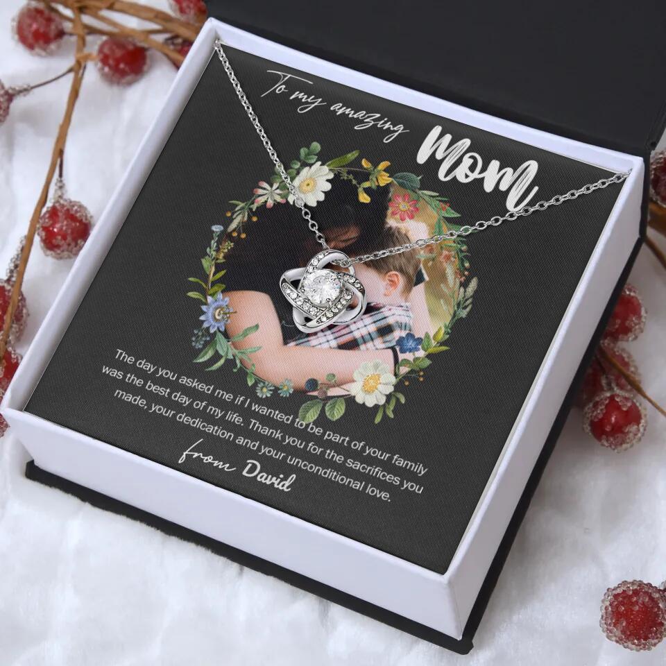 To my amazing Mom, Personalized Necklace