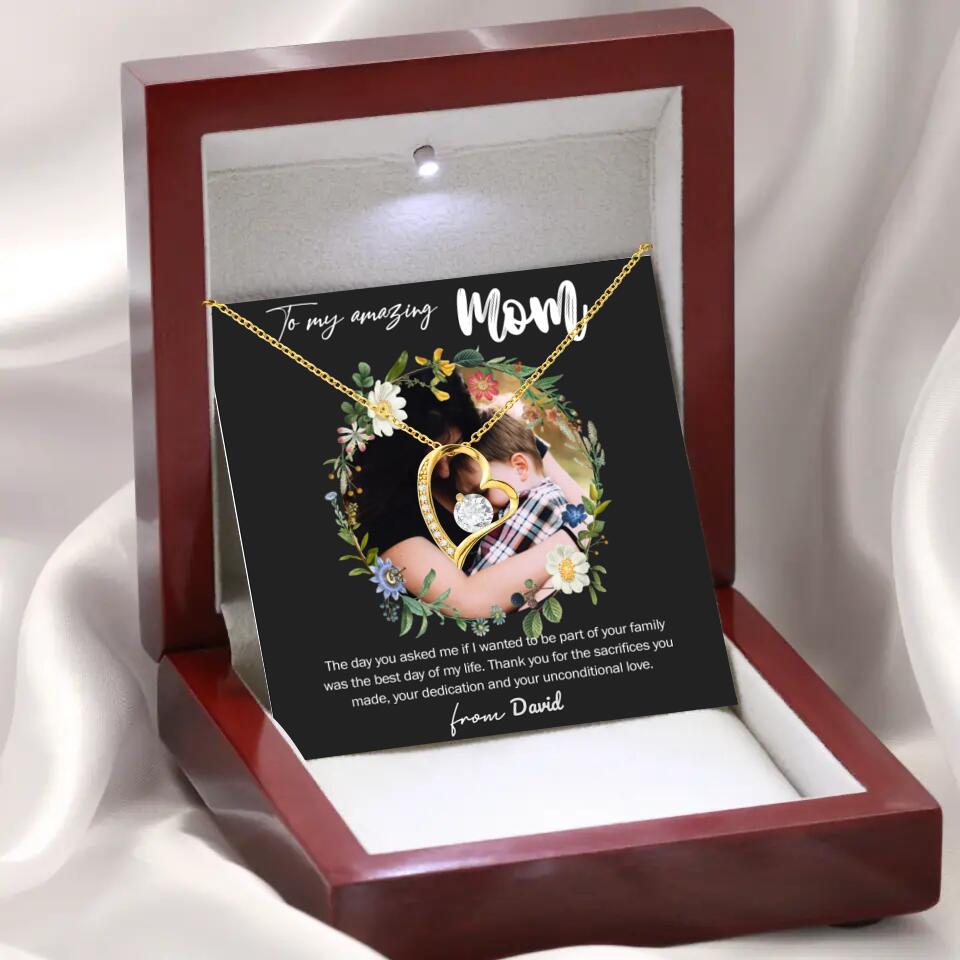 To my amazing Mom, Personalized Necklace