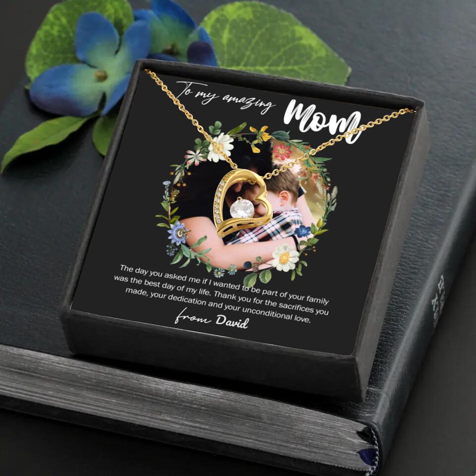 To my amazing Mom, Personalized Necklace