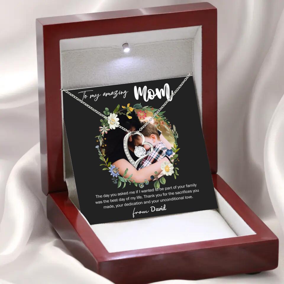 To my amazing Mom, Personalized Necklace