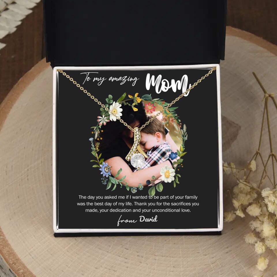 To my amazing Mom, Personalized Necklace