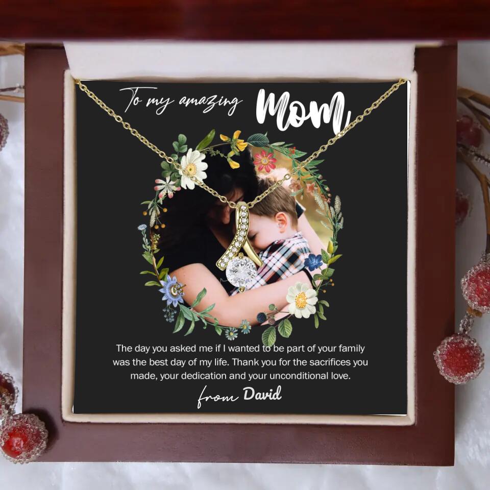 To my amazing Mom, Personalized Necklace