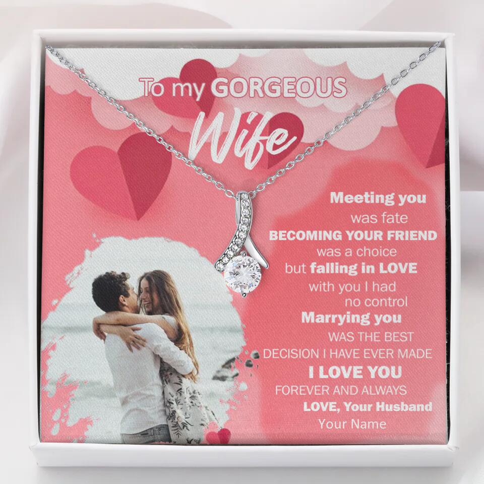 To My Gorgeous Wife