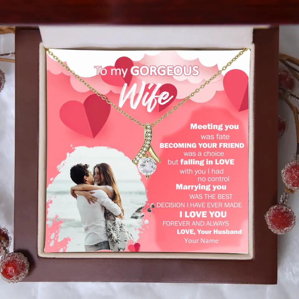 To My Gorgeous Wife