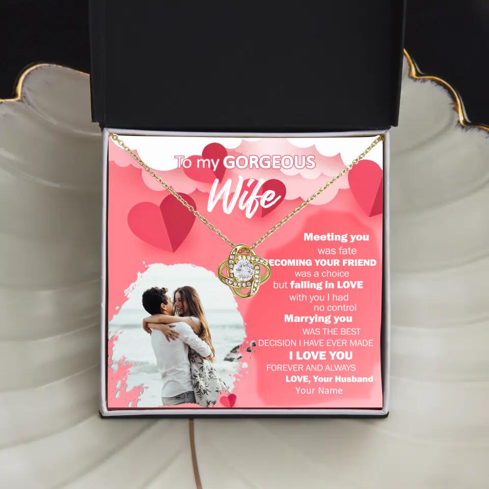 To My Gorgeous Wife