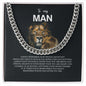 To My Man Cuban Link Chain