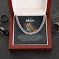 To My Man Cuban Link Chain