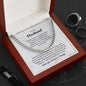 To My Husband Cuban Link Chain