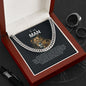 To My Man Cuban Link Chain