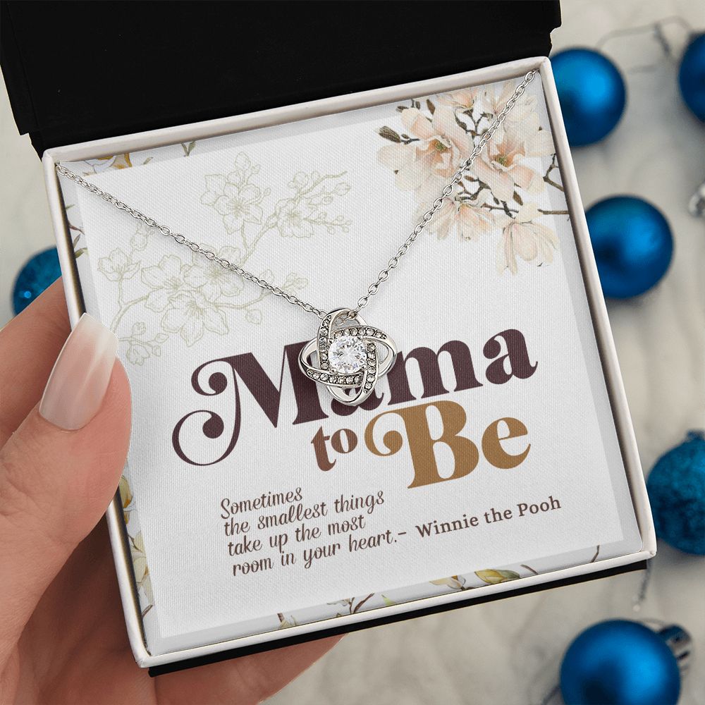 Mama To Be Love Knot Necklace
