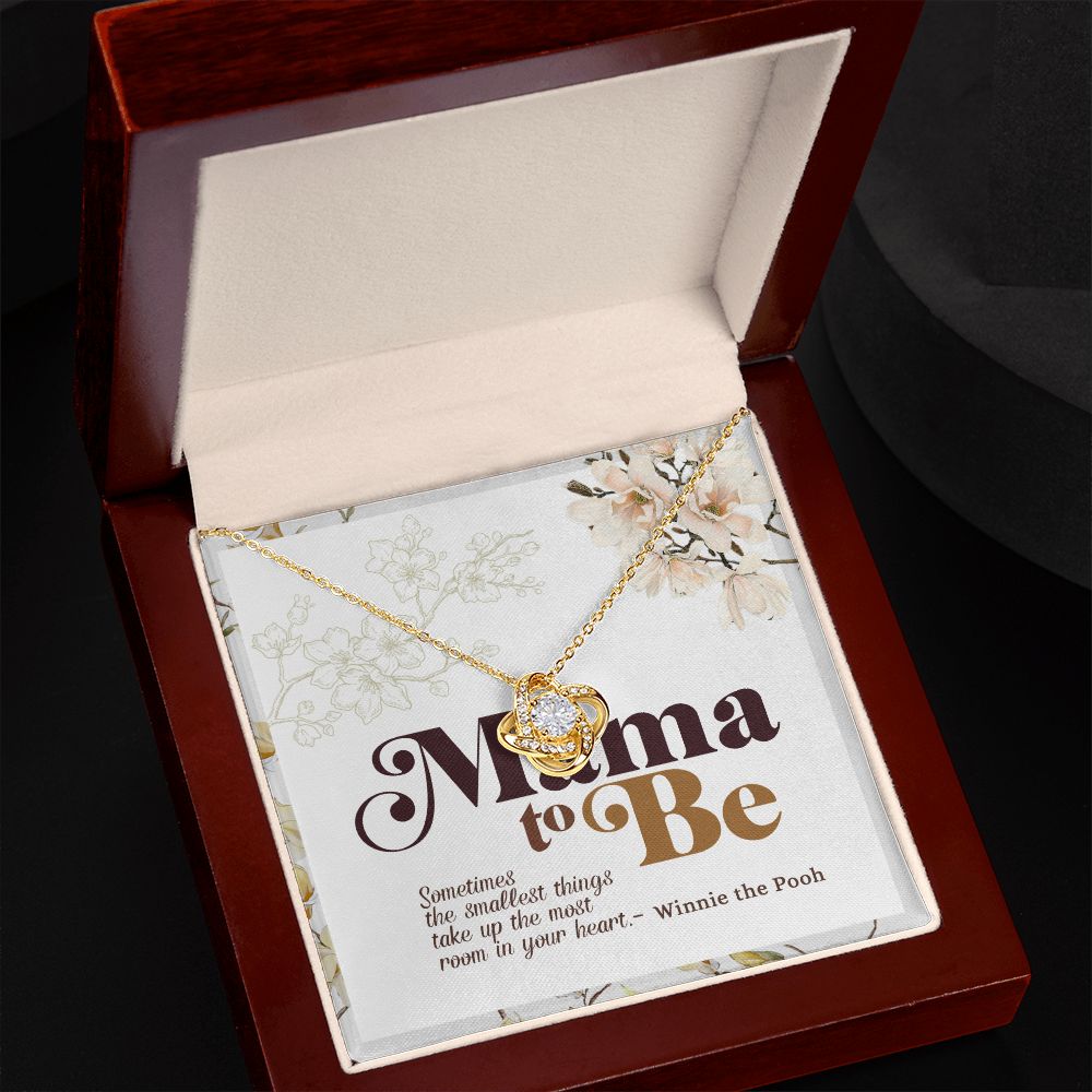 Mama To Be Love Knot Necklace