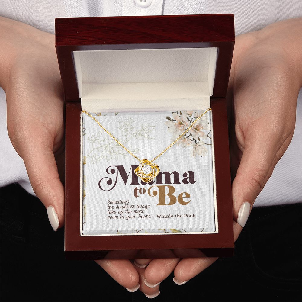 Mama To Be Love Knot Necklace
