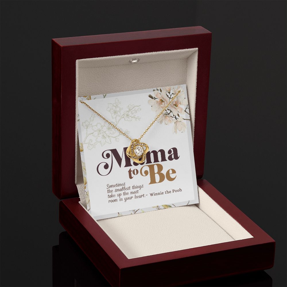 Mama To Be Love Knot Necklace