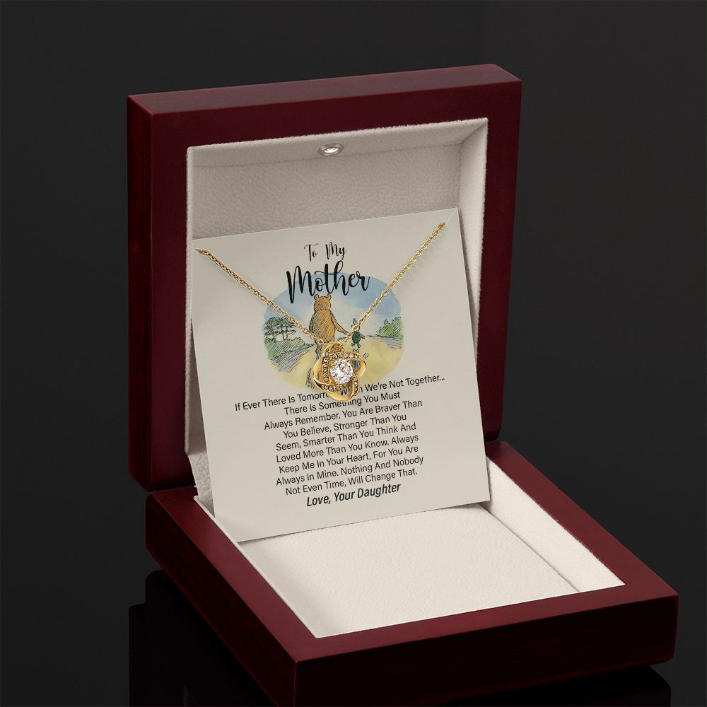 To My Mother Necklace From Daughter