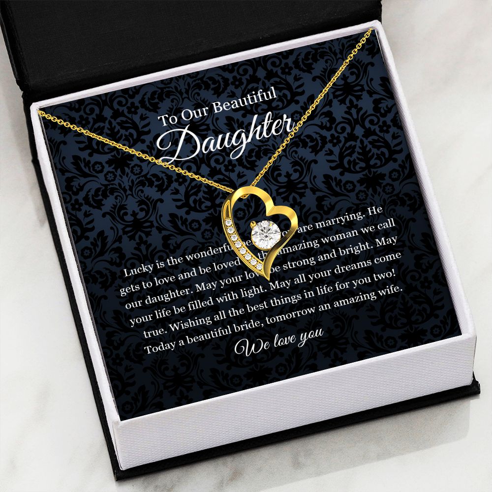 Our Daughter Forever Love Necklace