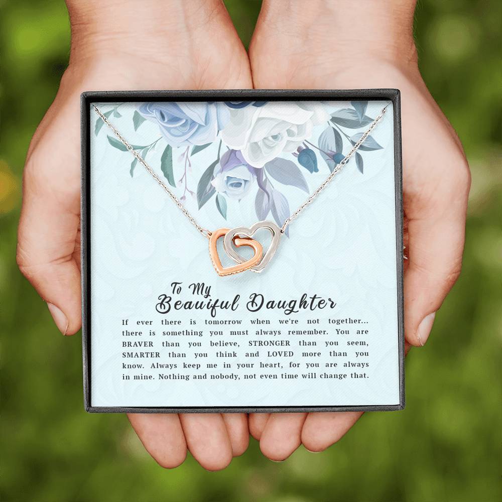 To My Daughter - You're Always In My Heart - Necklace