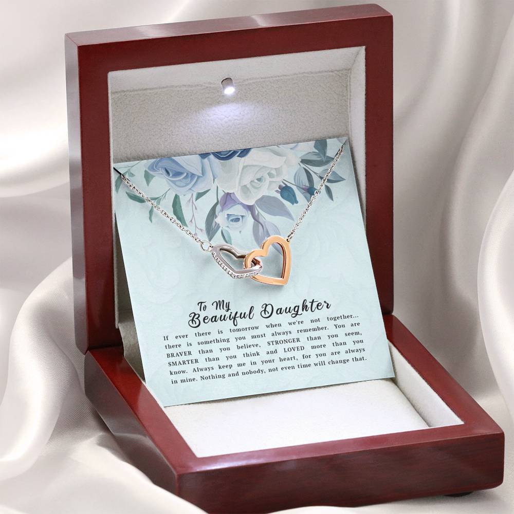 To My Daughter - You're Always In My Heart - Necklace