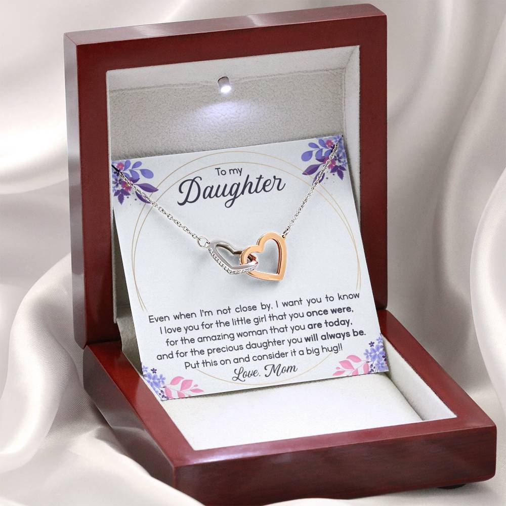 Precious Daughter - Interlocking Hearts Necklace