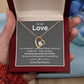 To My Love, You Are My Missing Piece Forever Love Necklace