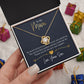 Mom - Thank you - Love Your Son Love Knot Necklace