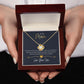 Mom - Thank you - Love Your Son Love Knot Necklace