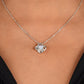 Necklace with Personalized Message Card Gift for Mom