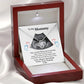 Pregnant Mom Gift, Expecting Mom Gift, Mom To Be Sonogram or Ultrasound Necklace - Best Mother's Day Gifts