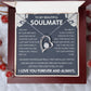 To My Beautiful Soulmate - Forever Love Necklace