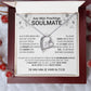 Aan Mijn Prachtige Soulmate Ketting Voor Eeuwige Liefde