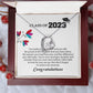 High School Graduation Gift Forever Love Necklace