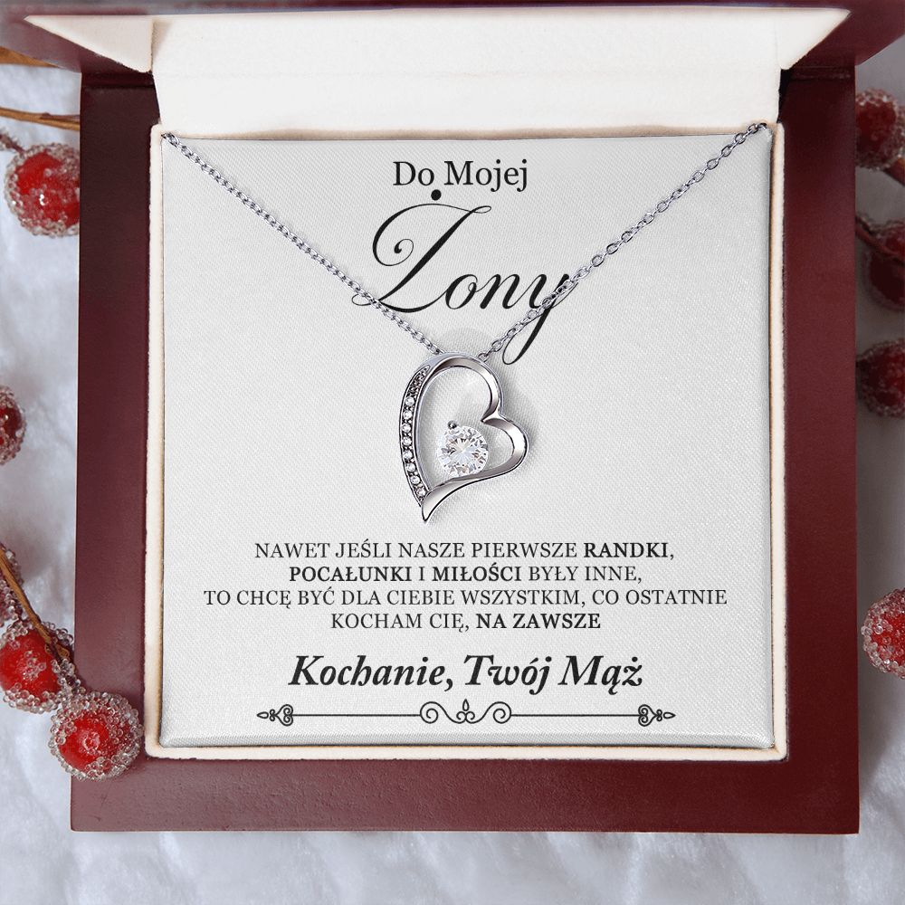 Do Mojej Żony Forever Love Necklace Naszyjnik