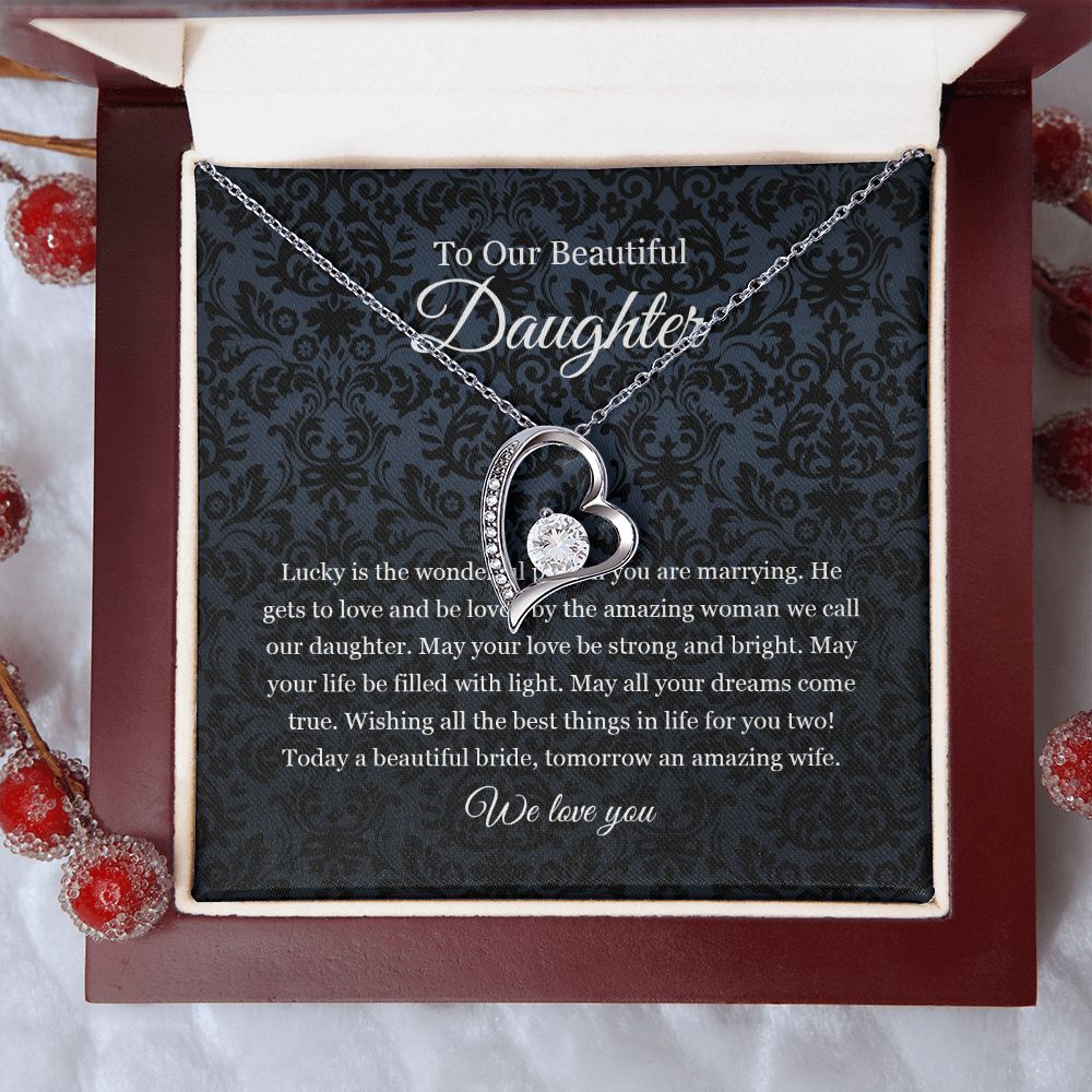 Our Daughter Forever Love Necklace