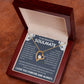 To My Beautiful Soulmate - Forever Love Necklace