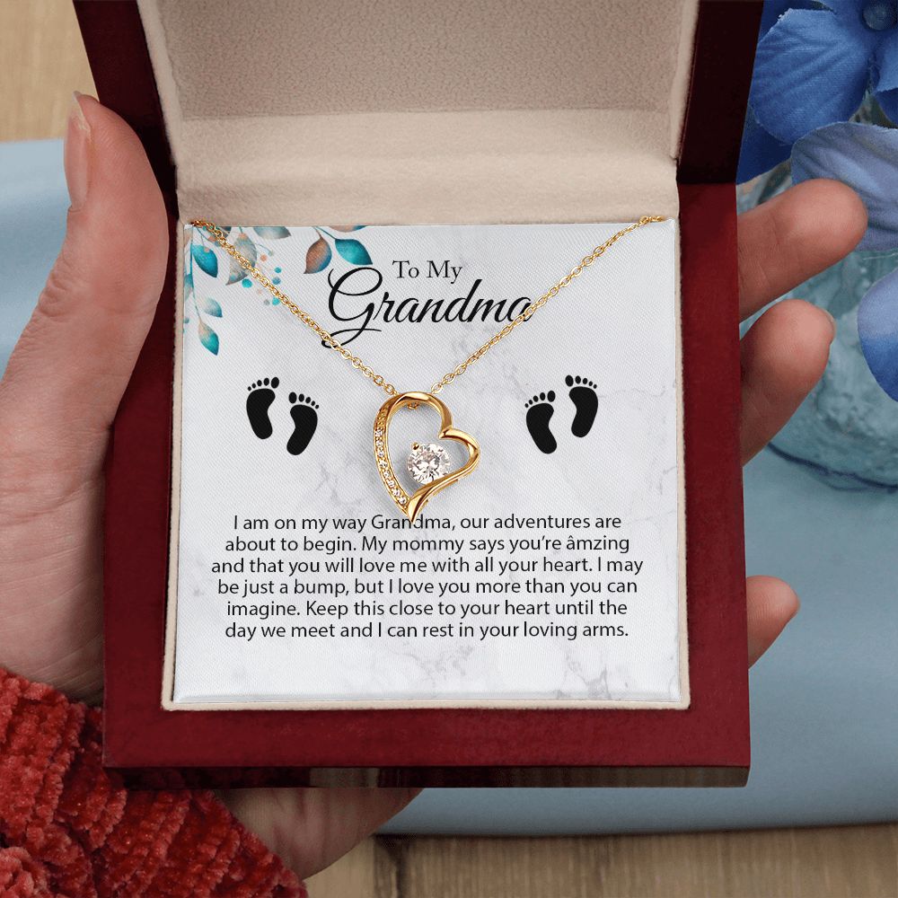 New Grandma Forever Love Necklace