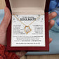 Til Min Smukke Soulmate For Evigt Kærlighed Halskæde