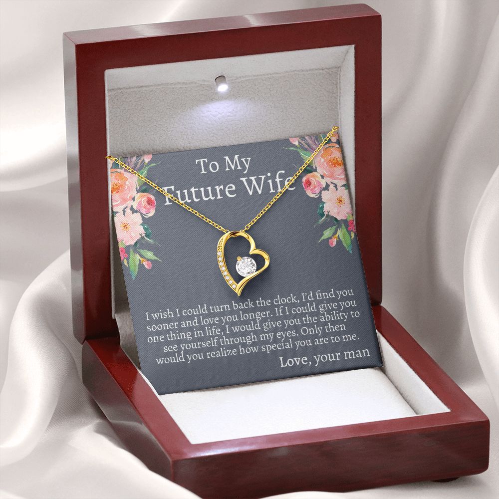 To My Future Wife Forever Love Necklace