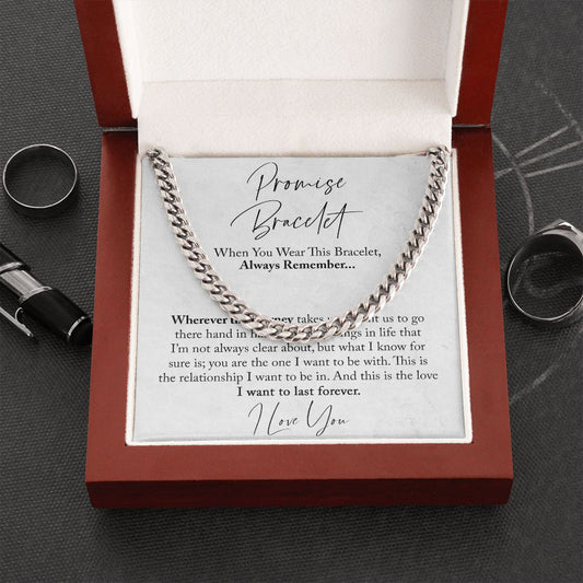 Romantic Gift for Boyfriend Cuban Link Chain