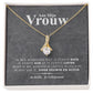 Aan Mijn Vrouw - Laatste Alles Alluring Beauty Ketting