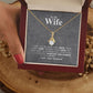 To My Wife - Alluring Beauty Necklace