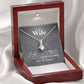 To My Wife - Alluring Beauty Necklace