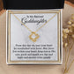 Goddaughter Gifts from Godmother Love Knot Necklace