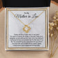 To My Mother In Law Love Knot Necklace