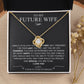 To My Future Wife Love Knot Necklace
