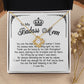 Badass Mom Love Knot Necklace