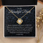 To My Bride Gift From Groom Love Knot Necklace