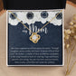 To My Mom Love Knot Necklace