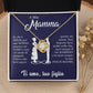 Alla Mia Mamma Love Knot Collana