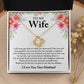 Gift For Wife from Husband Love Knot Necklace